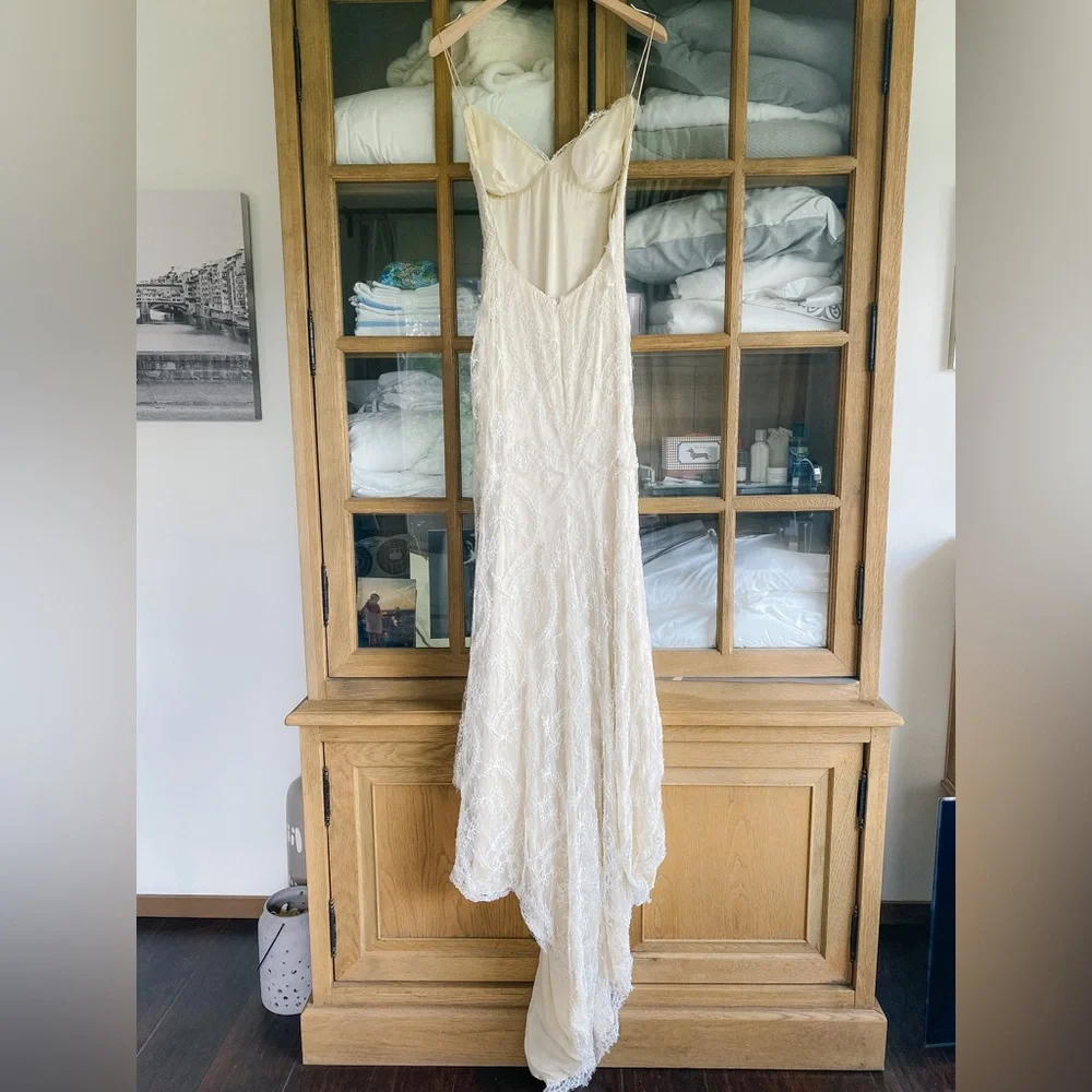 Katie May White Lace Wedding Dress - Picture 9 of 16